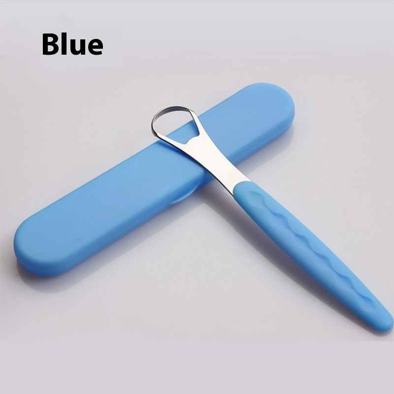 Tongue Scraper Tongue Cleaning Stainless Steel Tongue Scraper Oral Care Tool Deodorant Tongue Brush