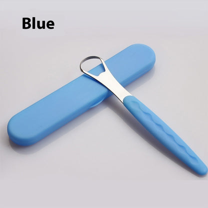 Tongue Scraper Tongue Cleaning Stainless Steel Tongue Scraper Oral Care Tool Deodorant Tongue Brush