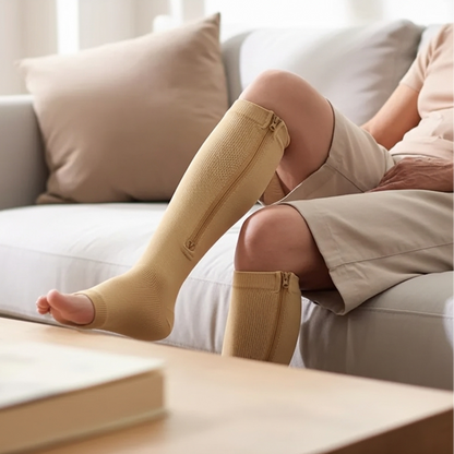 Zip Compression Socks