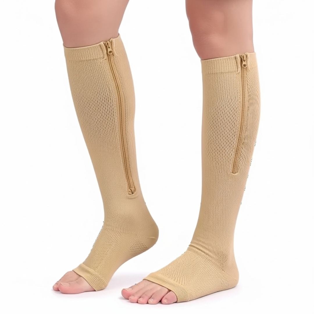 Zip Compression Socks