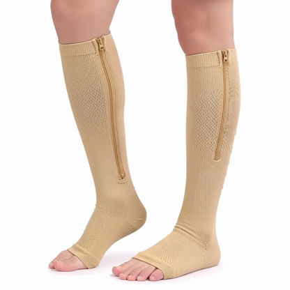 Zip Compression Socks
