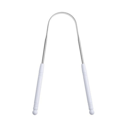 Stainless steel tongue cleaner