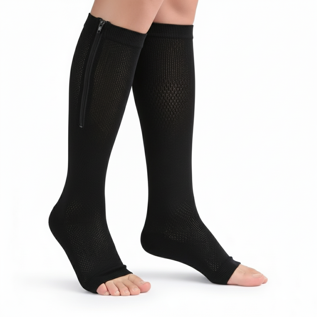 Zip Compression Socks