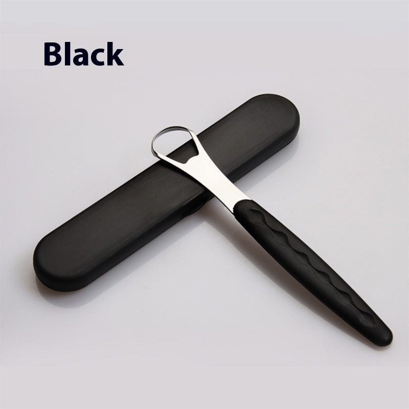 Tongue Scraper Tongue Cleaning Stainless Steel Tongue Scraper Oral Care Tool Deodorant Tongue Brush