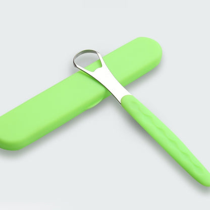 Tongue Scraper Tongue Cleaning Stainless Steel Tongue Scraper Oral Care Tool Deodorant Tongue Brush